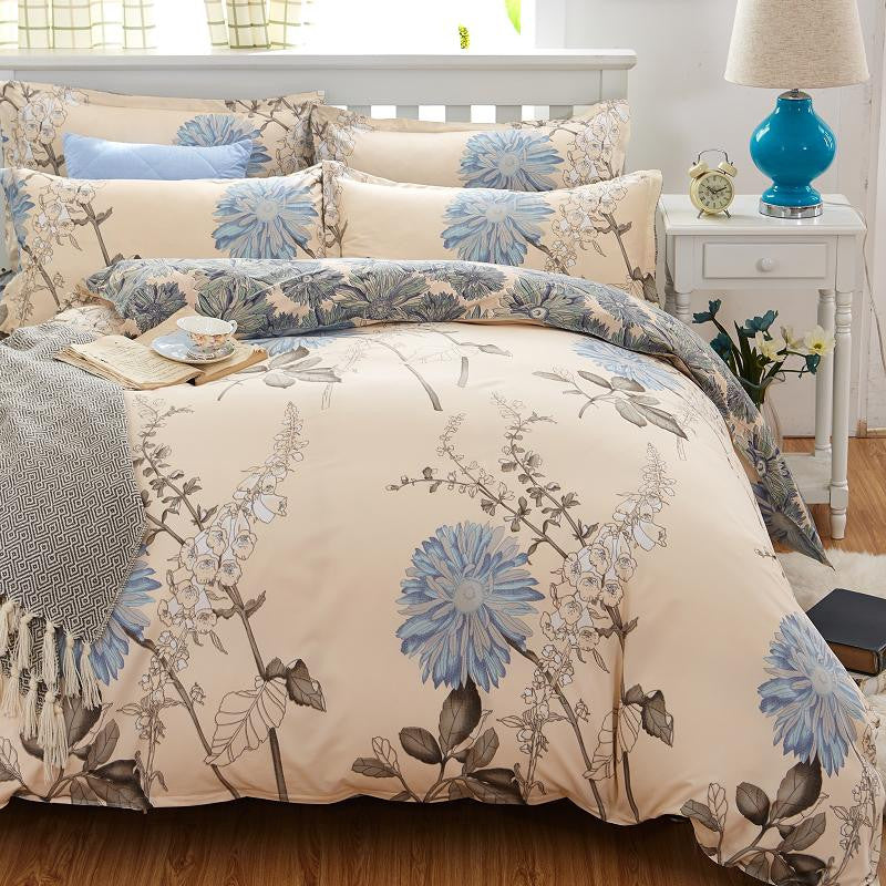 Reactive Printing BEDDING 4pcs Bedding Set duvet cover set queen king size QUILT COVER SET-Dollar Bargains Online Shopping Australia