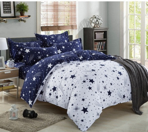Reactive Printing BEDDING 4pcs Bedding Set duvet cover set queen king size QUILT COVER SET-Dollar Bargains Online Shopping Australia
