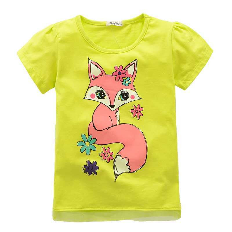 Girl t-shirt big Girls tees shirts children blouse t-shirts kids summer clothes jacket rabbit pink - CelebritystyleFashion.com.au online clothing shop australia