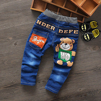 New Cartoon Fashion Character Children Kids Baby Boy Girls Pants Baby Girl Boys Jeans Pants Child Trousers Girls Jeans - CelebritystyleFashion.com.au online clothing shop australia