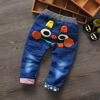 New Cartoon Fashion Character Children Kids Baby Boy Girls Pants Baby Girl Boys Jeans Pants Child Trousers Girls Jeans - CelebritystyleFashion.com.au online clothing shop australia