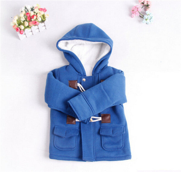 Children's Clothing New Autumn Winter Boys Coats Boys Jackets Girls Outerwear Coat Kids Warm Wool Coat Baby Hooded Jacket - CelebritystyleFashion.com.au online clothing shop australia