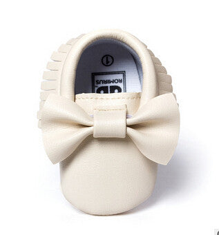 PU Suede Leather Newborn Baby Boy Girl Baby Moccasins Soft Moccs Shoes Bebe Fringe Soft Soled Non-slip Footwear Crib Shoe - CelebritystyleFashion.com.au online clothing shop australia