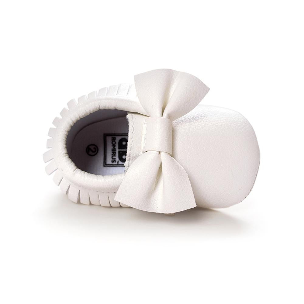 PU Suede Leather Newborn Baby Boy Girl Baby Moccasins Soft Moccs Shoes Bebe Fringe Soft Soled Non-slip Footwear Crib Shoe - CelebritystyleFashion.com.au online clothing shop australia