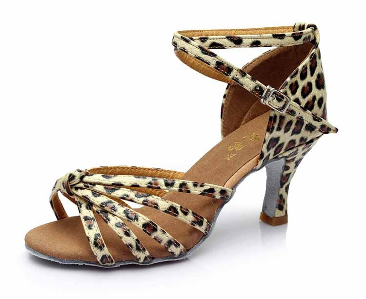 Brand Satin/PU Girls Ladies Women's Tango Salsa Dance Ballroom Latin Dance Shoes 7cm Heels 22 Colors and-Dollar Bargains Online Shopping Australia