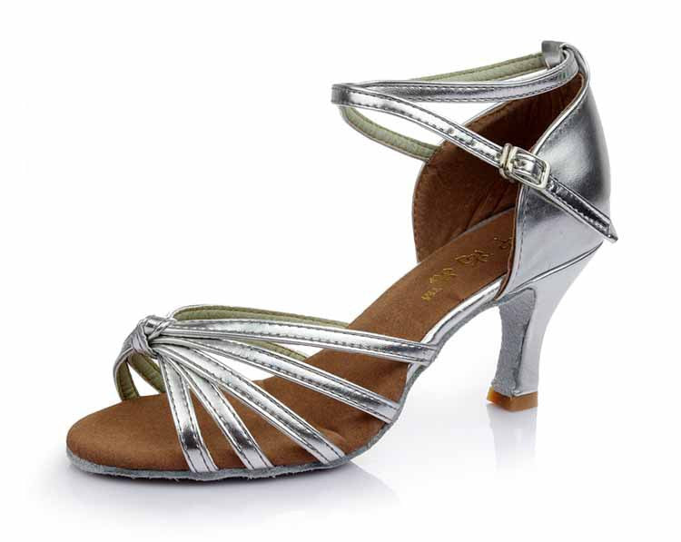 Brand Satin/PU Girls Ladies Women's Tango Salsa Dance Ballroom Latin Dance Shoes 7cm Heels 22 Colors and-Dollar Bargains Online Shopping Australia