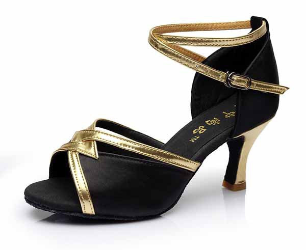 Brand Satin/PU Girls Ladies Women's Tango Salsa Dance Ballroom Latin Dance Shoes 7cm Heels 22 Colors and-Dollar Bargains Online Shopping Australia