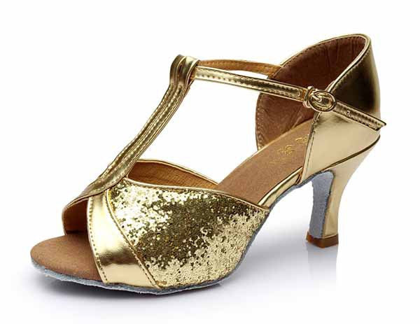 Brand Satin/PU Girls Ladies Women's Tango Salsa Dance Ballroom Latin Dance Shoes 7cm Heels 22 Colors and-Dollar Bargains Online Shopping Australia
