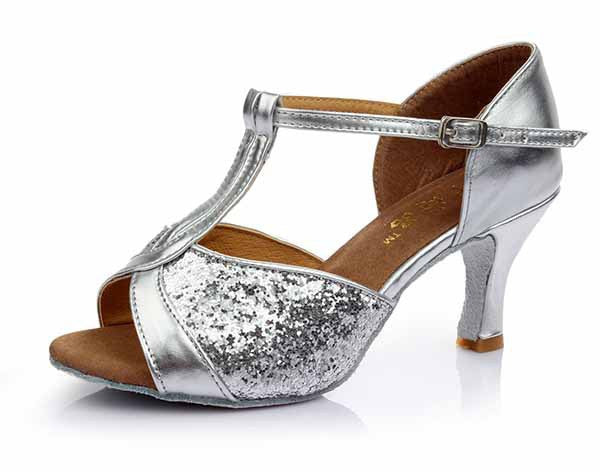 Brand Satin/PU Girls Ladies Women's Tango Salsa Dance Ballroom Latin Dance Shoes 7cm Heels 22 Colors and-Dollar Bargains Online Shopping Australia