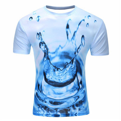 Summer Fashion Thinker Abstract Printing T-shirt Unisex Breathable Casual 3d T Shirt For Men/Women Harajuku Tee Shirt-Dollar Bargains Online Shopping Australia