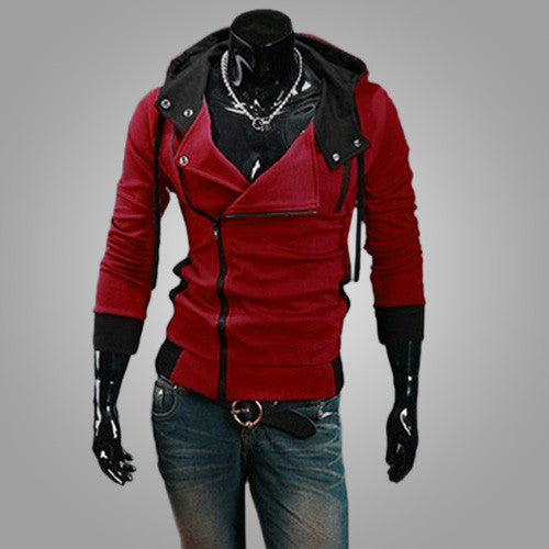 9colors M-6XL 2015 Hoodies Men Sweatshirt Male Tracksuit Hooded Jacket Casual Male Hooded Jackets moleton Assassins Creed - CelebritystyleFashion.com.au online clothing shop australia