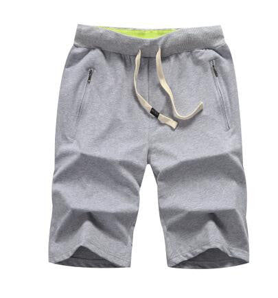 s Men's cotton Casual and Shorts Summer male Leisure Outdoors Joggers Sweatpants beach Shorts Knee Length No Belt - CelebritystyleFashion.com.au online clothing shop australia