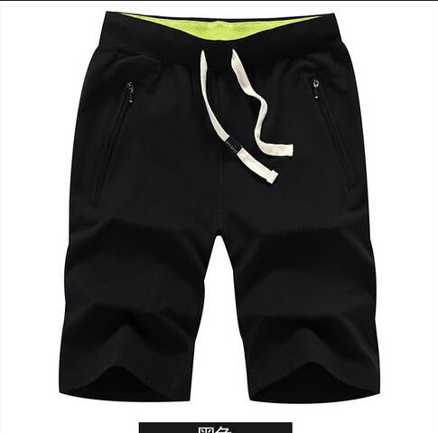 s Men's cotton Casual and Shorts Summer male Leisure Outdoors Joggers Sweatpants beach Shorts Knee Length No Belt - CelebritystyleFashion.com.au online clothing shop australia