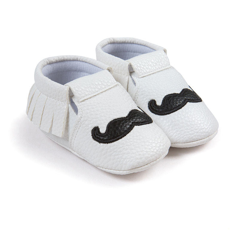 Baby Shoes Boys Girls Tassel Shoes Princess PU Leather Shoes Newborn Baby Moccasins Love Papa Mama Baby First Walker Shoes - CelebritystyleFashion.com.au online clothing shop australia