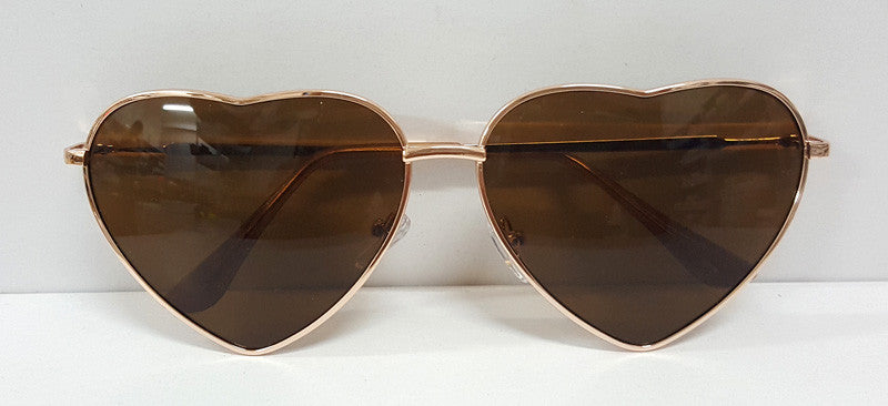 New Fashion Heart Shaped Sunglasses Women Metal Wrap Sun Glasses Lovely - CelebritystyleFashion.com.au online clothing shop australia