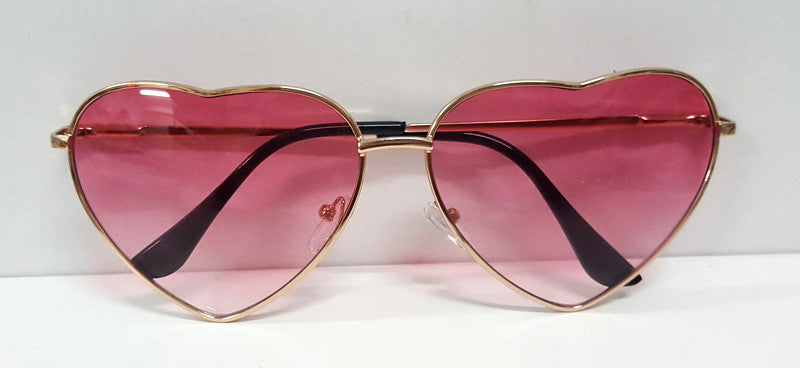 New Fashion Heart Shaped Sunglasses Women Metal Wrap Sun Glasses Lovely - CelebritystyleFashion.com.au online clothing shop australia