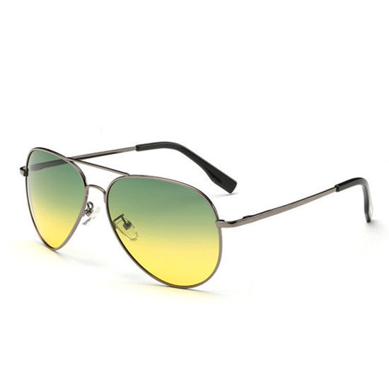 Men's Sunglasses brand designer Day and night driving sun glasses for men women Polarized coating metal vision goggles UV400 - CelebritystyleFashion.com.au online clothing shop australia