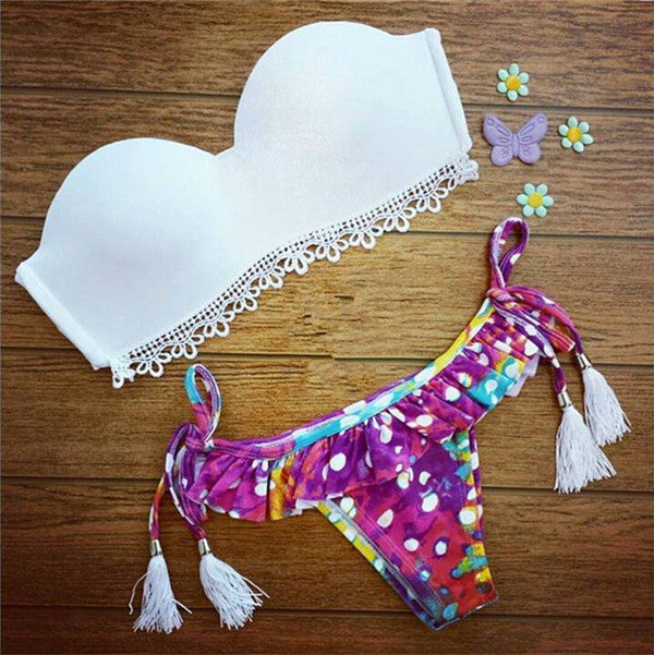 New Comfortably Womens Brazilian Low Waist Bikini Set Swimwear Women Swimsuit Sexy Swimwear Bathing Suit Biquinis Feminino - CelebritystyleFashion.com.au online clothing shop australia