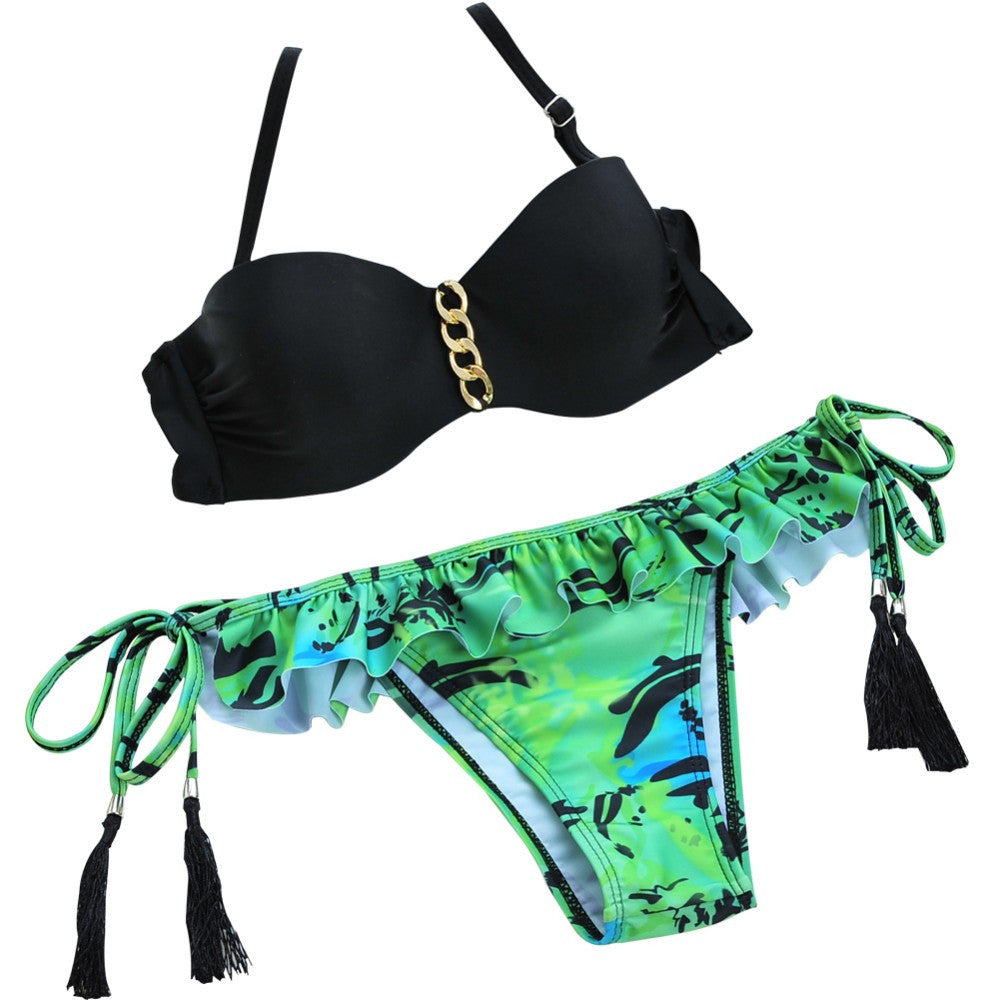 New Comfortably Womens Brazilian Low Waist Bikini Set Swimwear Women Swimsuit Sexy Swimwear Bathing Suit Biquinis Feminino - CelebritystyleFashion.com.au online clothing shop australia