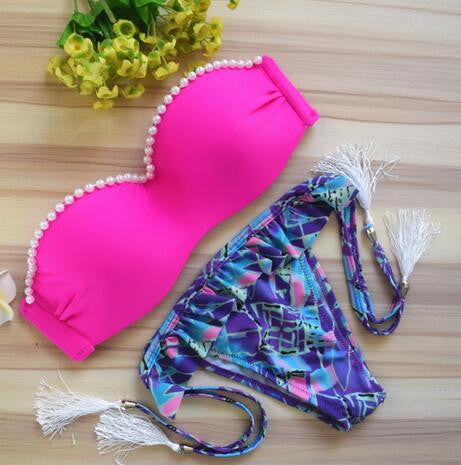 New Comfortably Womens Brazilian Low Waist Bikini Set Swimwear Women Swimsuit Sexy Swimwear Bathing Suit Biquinis Feminino - CelebritystyleFashion.com.au online clothing shop australia