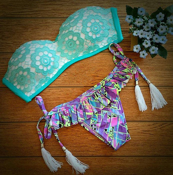 New Comfortably Womens Brazilian Low Waist Bikini Set Swimwear Women Swimsuit Sexy Swimwear Bathing Suit Biquinis Feminino - CelebritystyleFashion.com.au online clothing shop australia