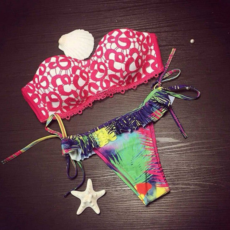 New Comfortably Womens Brazilian Low Waist Bikini Set Swimwear Women Swimsuit Sexy Swimwear Bathing Suit Biquinis Feminino - CelebritystyleFashion.com.au online clothing shop australia