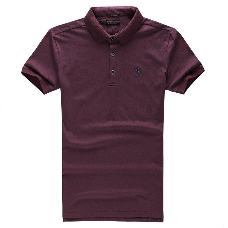 Casual polo shirt Men Solid polo shirt brands saints men British polo shirts sheep head cotton Short sleeve men - CelebritystyleFashion.com.au online clothing shop australia