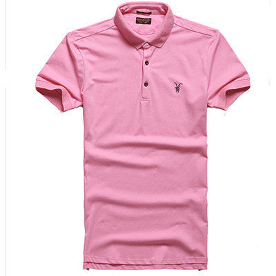 Casual polo shirt Men Solid polo shirt brands saints men British polo shirts sheep head cotton Short sleeve men - CelebritystyleFashion.com.au online clothing shop australia