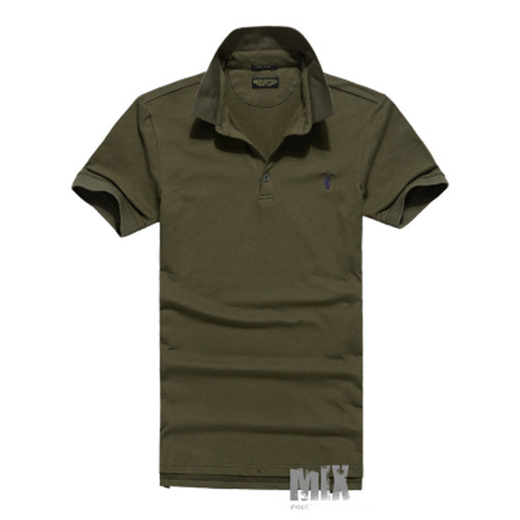 Casual polo shirt Men Solid polo shirt brands saints men British polo shirts sheep head cotton Short sleeve men - CelebritystyleFashion.com.au online clothing shop australia