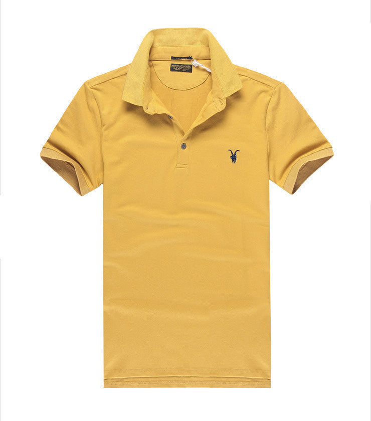 Casual polo shirt Men Solid polo shirt brands saints men British polo shirts sheep head cotton Short sleeve men - CelebritystyleFashion.com.au online clothing shop australia