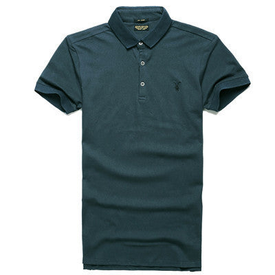 Casual polo shirt Men Solid polo shirt brands saints men British polo shirts sheep head cotton Short sleeve men - CelebritystyleFashion.com.au online clothing shop australia