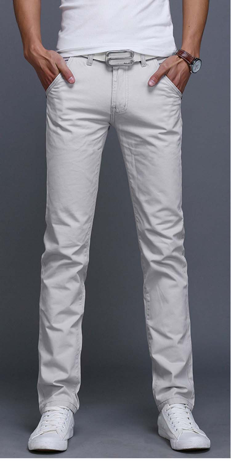 9 colors summer autumn fashion business or casual style pants men slim straight casual long pants fashion multicolor men pants - CelebritystyleFashion.com.au online clothing shop australia