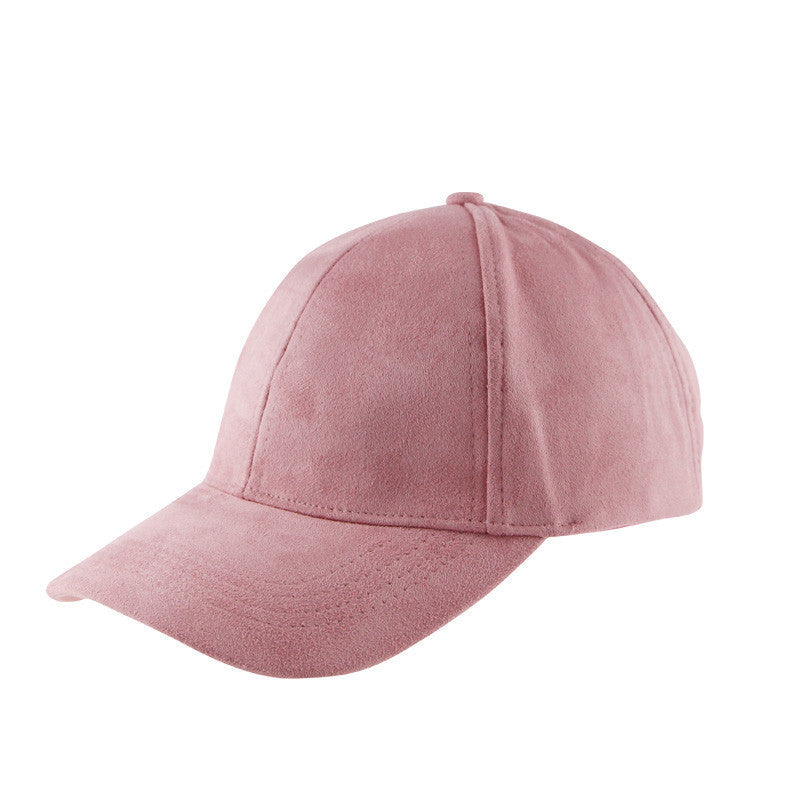 Summer Baseball Cap Women Fashion Brand Street Hip Hop Caps Suede Hats for Ladies Black Grey Baseball Cap - CelebritystyleFashion.com.au online clothing shop australia