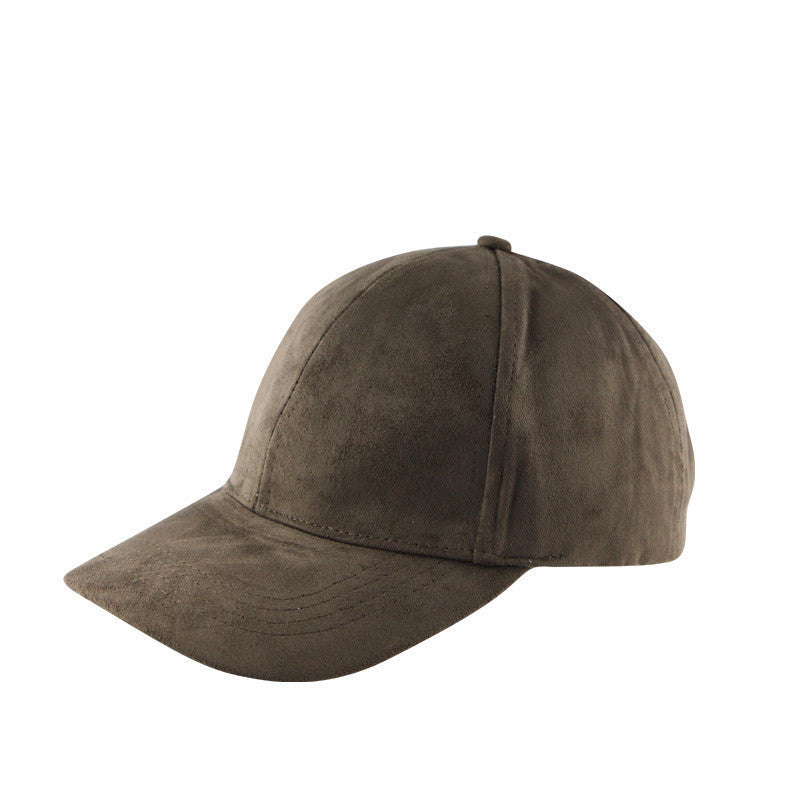 Summer Baseball Cap Women Fashion Brand Street Hip Hop Caps Suede Hats for Ladies Black Grey Baseball Cap - CelebritystyleFashion.com.au online clothing shop australia