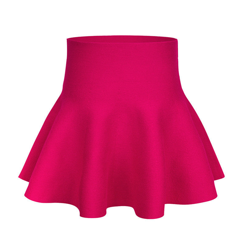 Autumn Winter Girl Skirts Baby High Waisted Skirt Girls Knit Skirts Children Clothing Solid Cotton Princess Party Pleated Skirt - CelebritystyleFashion.com.au online clothing shop australia