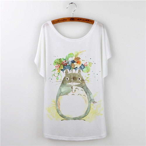 Fashion Summer Tee Shirt Women T-shirt Harajuku Elephant Animal Print Short Sleeve Camisetas Mujer White T shirt Women Tops-Dollar Bargains Online Shopping Australia