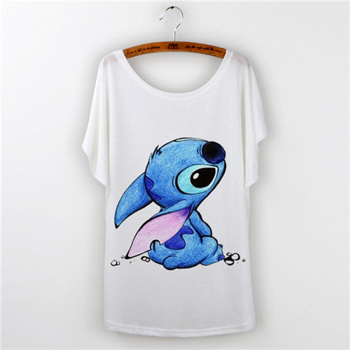 Fashion Summer Tee Shirt Women T-shirt Harajuku Elephant Animal Print Short Sleeve Camisetas Mujer White T shirt Women Tops-Dollar Bargains Online Shopping Australia