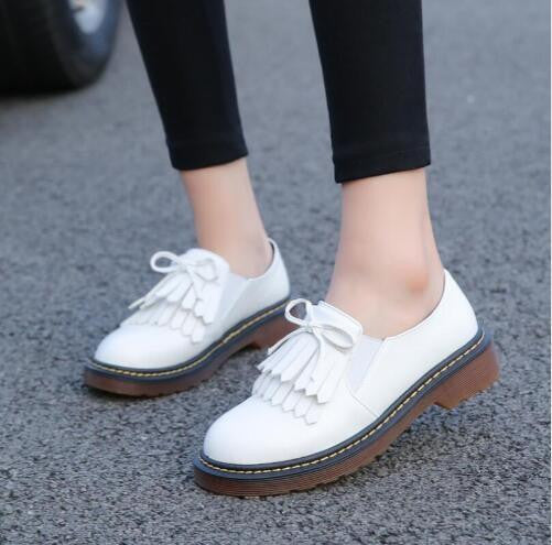 Brand Shoes Woman Print Brogue Oxford Shoes National Style PU Flats Shoes Bohemia Moccasins Ladies Shoes-Dollar Bargains Online Shopping Australia