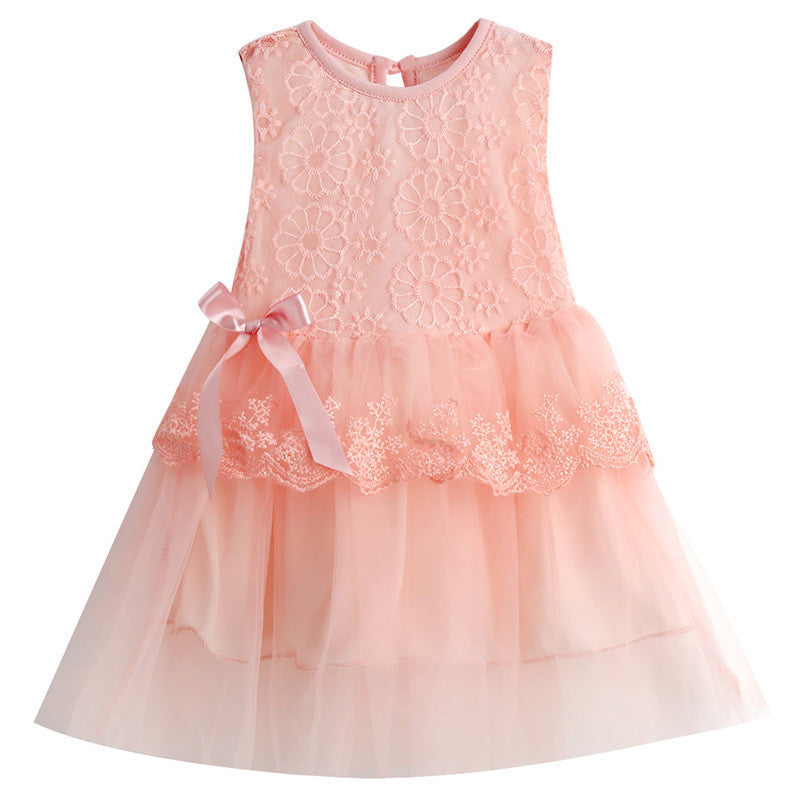 New Infant Baby Girl Tutu Dress Kids Cute Lace Flower Summer Party Princess Dresses baby girl Christmas Clothes Z3 - CelebritystyleFashion.com.au online clothing shop australia