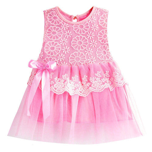 New Infant Baby Girl Tutu Dress Kids Cute Lace Flower Summer Party Princess Dresses baby girl Christmas Clothes Z3 - CelebritystyleFashion.com.au online clothing shop australia