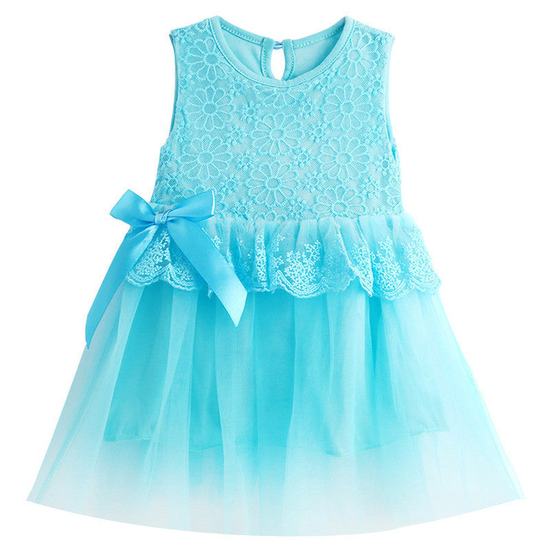 New Infant Baby Girl Tutu Dress Kids Cute Lace Flower Summer Party Princess Dresses baby girl Christmas Clothes Z3 - CelebritystyleFashion.com.au online clothing shop australia