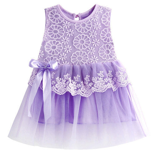 New Infant Baby Girl Tutu Dress Kids Cute Lace Flower Summer Party Princess Dresses baby girl Christmas Clothes Z3 - CelebritystyleFashion.com.au online clothing shop australia