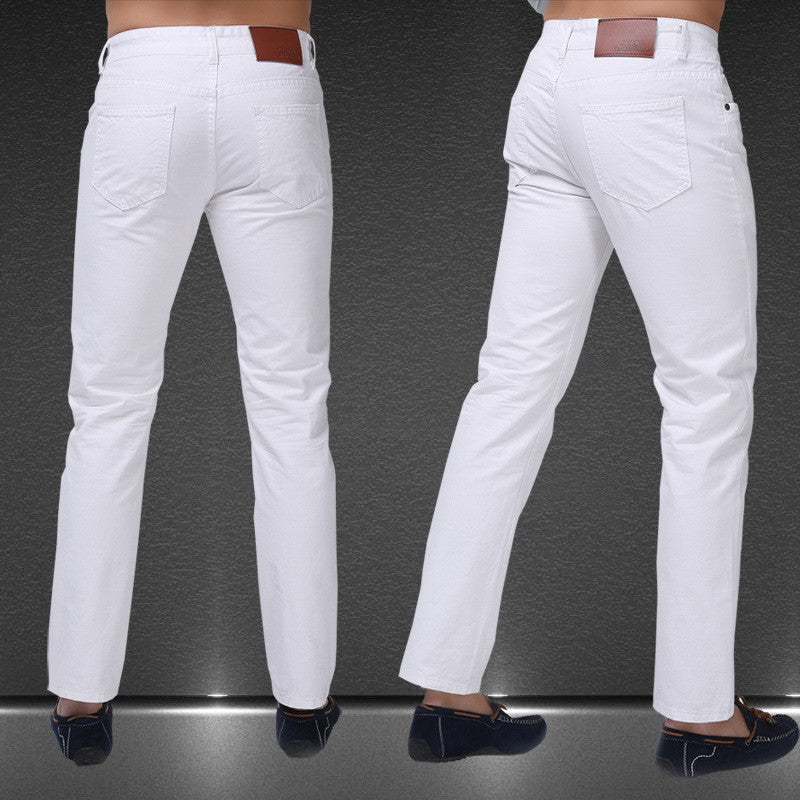 Men Jeans Solid Candy Color Fashion Casual Brand Calca Jeans - CelebritystyleFashion.com.au online clothing shop australia