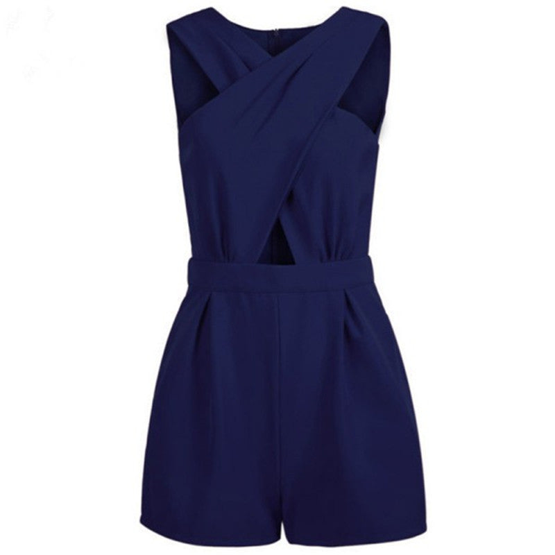 Fashion Rompers Women's V Neck Bodycon Jumpsuit Trousers Clubwear Party Clothes 4 Colors-Dollar Bargains Online Shopping Australia