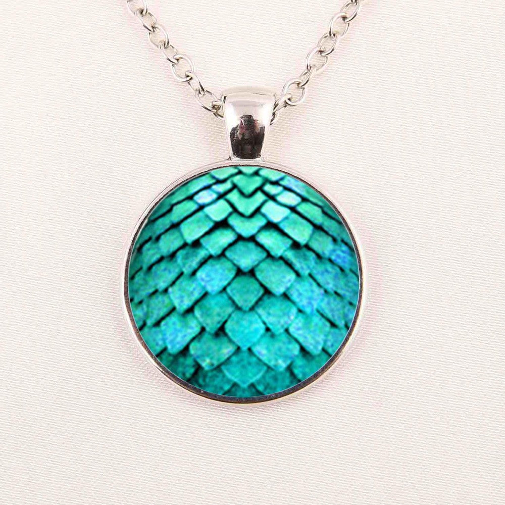 Glass Dome Necklace Dragon Egg Pendant Necklace Game of Thrones Dragon Egg Necklace - CelebritystyleFashion.com.au online clothing shop australia