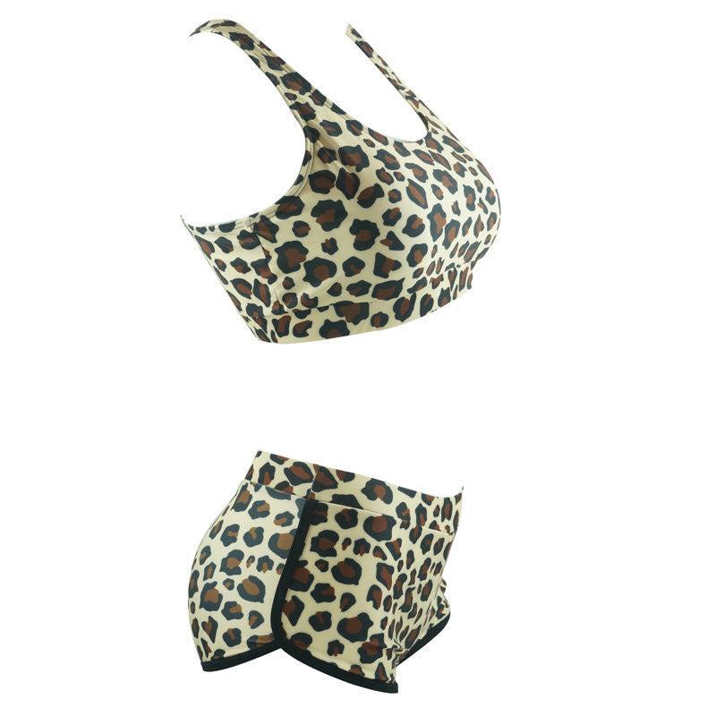 Sexy Bikinis Set Swimwear Women Swimsuits biquini Printing Shorts Straight Beachwear Swim Bathing Suits - CelebritystyleFashion.com.au online clothing shop australia