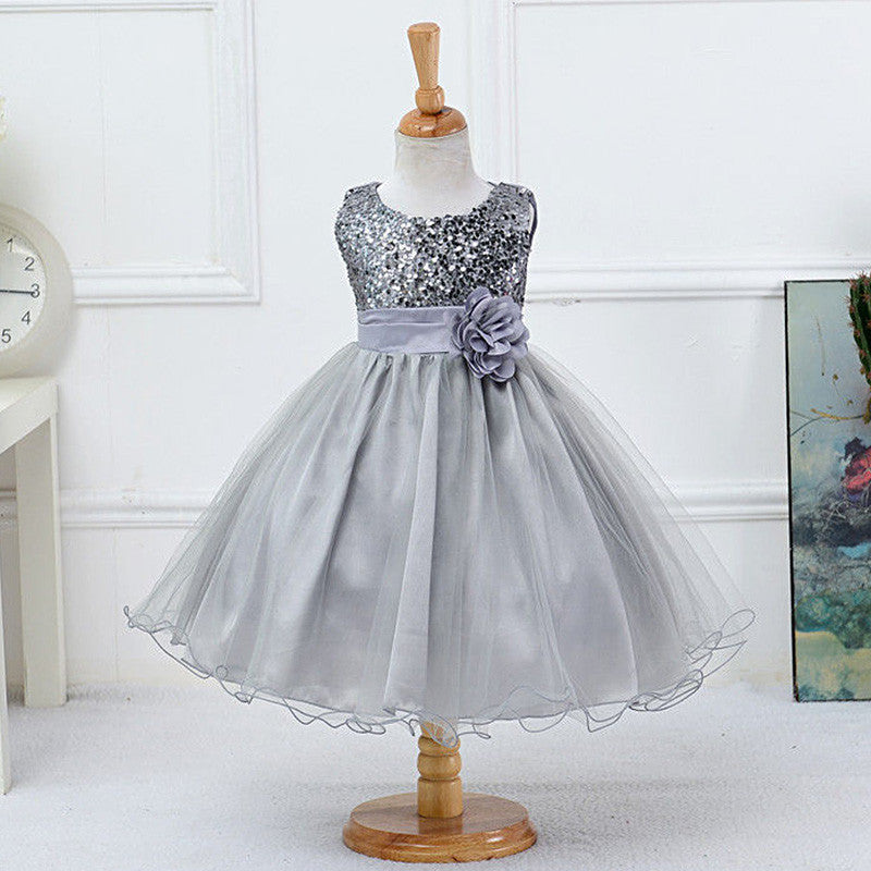 Summer Flower Girls Dress For Wedding And Party Infant Princess Girl Dresses Toddler Costume Baby Kids Clothes robe fille Z2 - CelebritystyleFashion.com.au online clothing shop australia