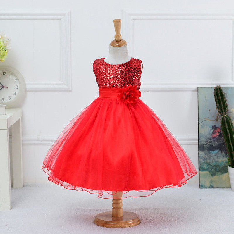 Summer Flower Girls Dress For Wedding And Party Infant Princess Girl Dresses Toddler Costume Baby Kids Clothes robe fille Z2 - CelebritystyleFashion.com.au online clothing shop australia