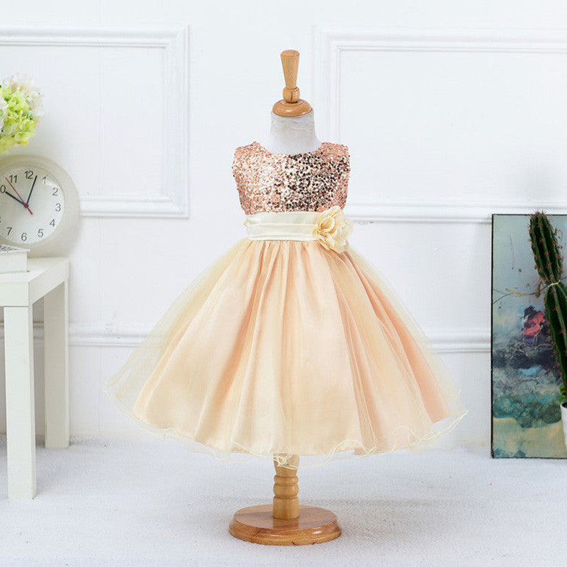 Summer Flower Girls Dress For Wedding And Party Infant Princess Girl Dresses Toddler Costume Baby Kids Clothes robe fille Z2 - CelebritystyleFashion.com.au online clothing shop australia