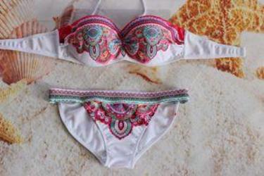 Women Bikini Sexy Padded Top Swimsuit Bikinis Sets Push Up Swimwear Women Biquini beachwear bathing suit - CelebritystyleFashion.com.au online clothing shop australia